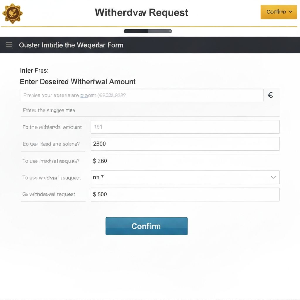 Winst uitbetaling aanvragen