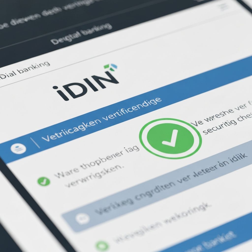 Account verificatie via iDIN